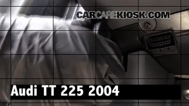 2004 Audi TT Quattro 1.8L 4 Cyl. Turbo Convertible Review